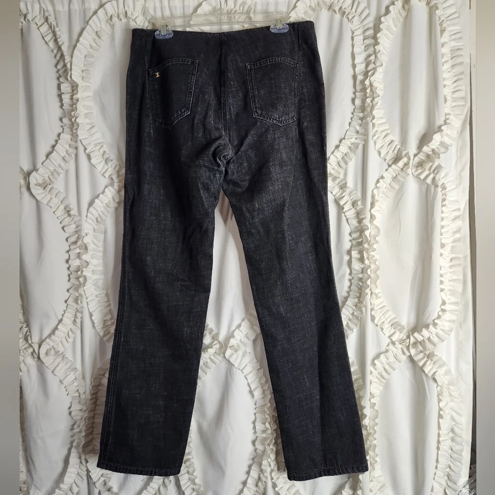 CHANEL tweed fringe